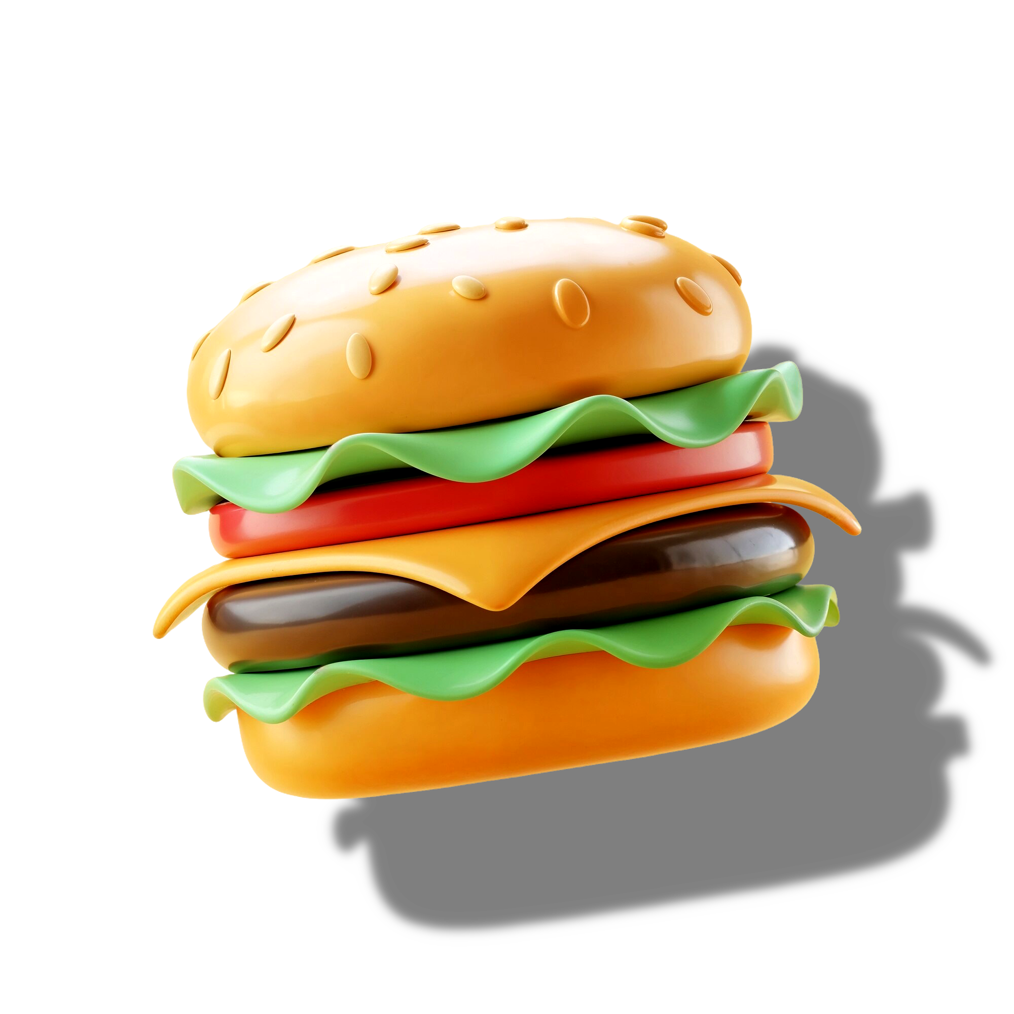 3D burger